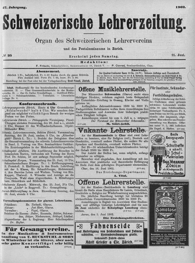 Buchumschlag - Heft 25