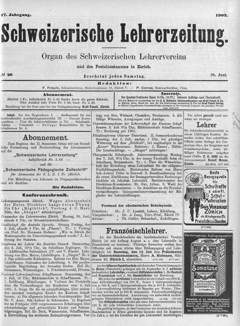 Buchumschlag - Heft 26