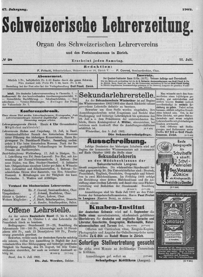 Buchumschlag - Heft 28