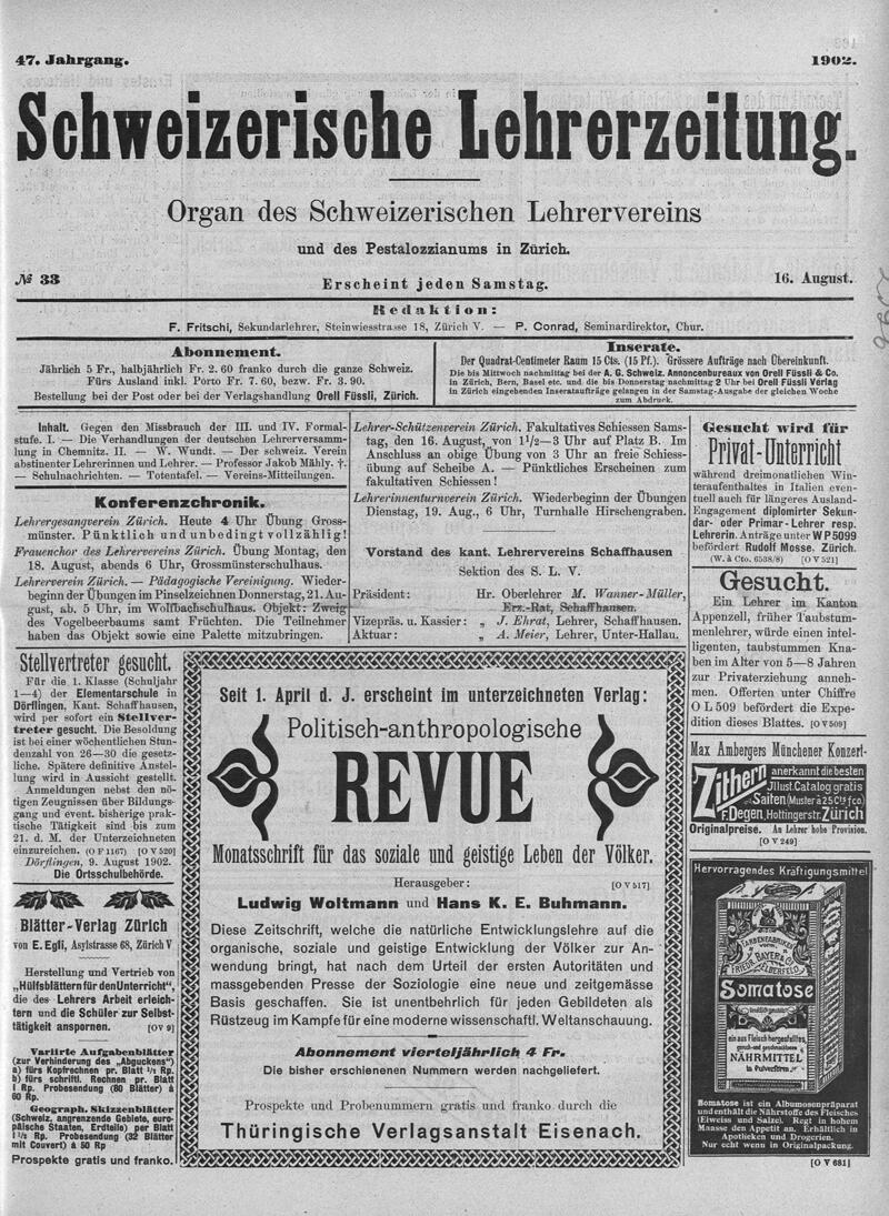 Buchumschlag - Heft 33