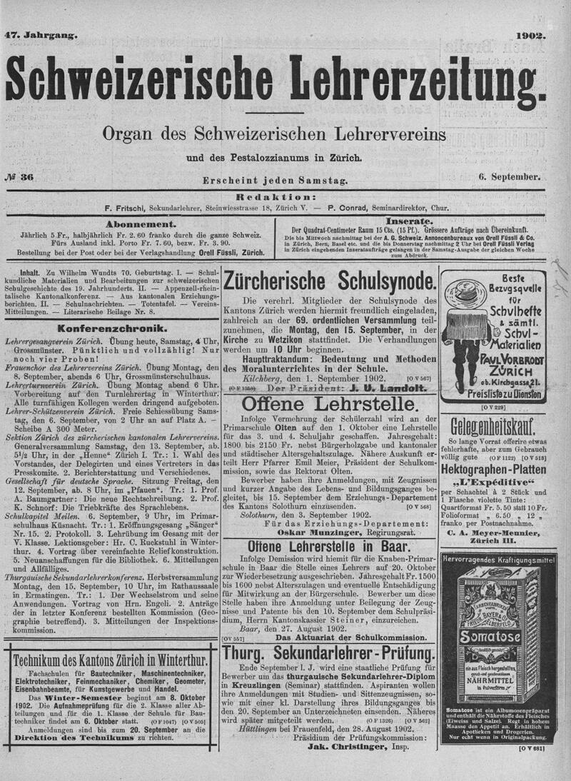 Buchumschlag - Heft 36