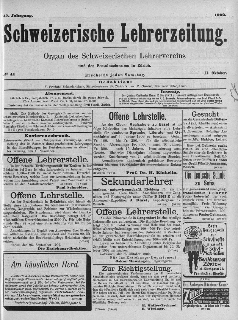 Buchumschlag - Heft 41