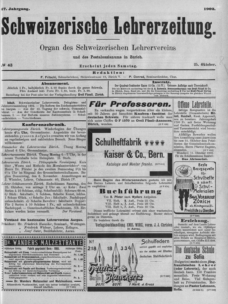 Buchumschlag - Heft 43