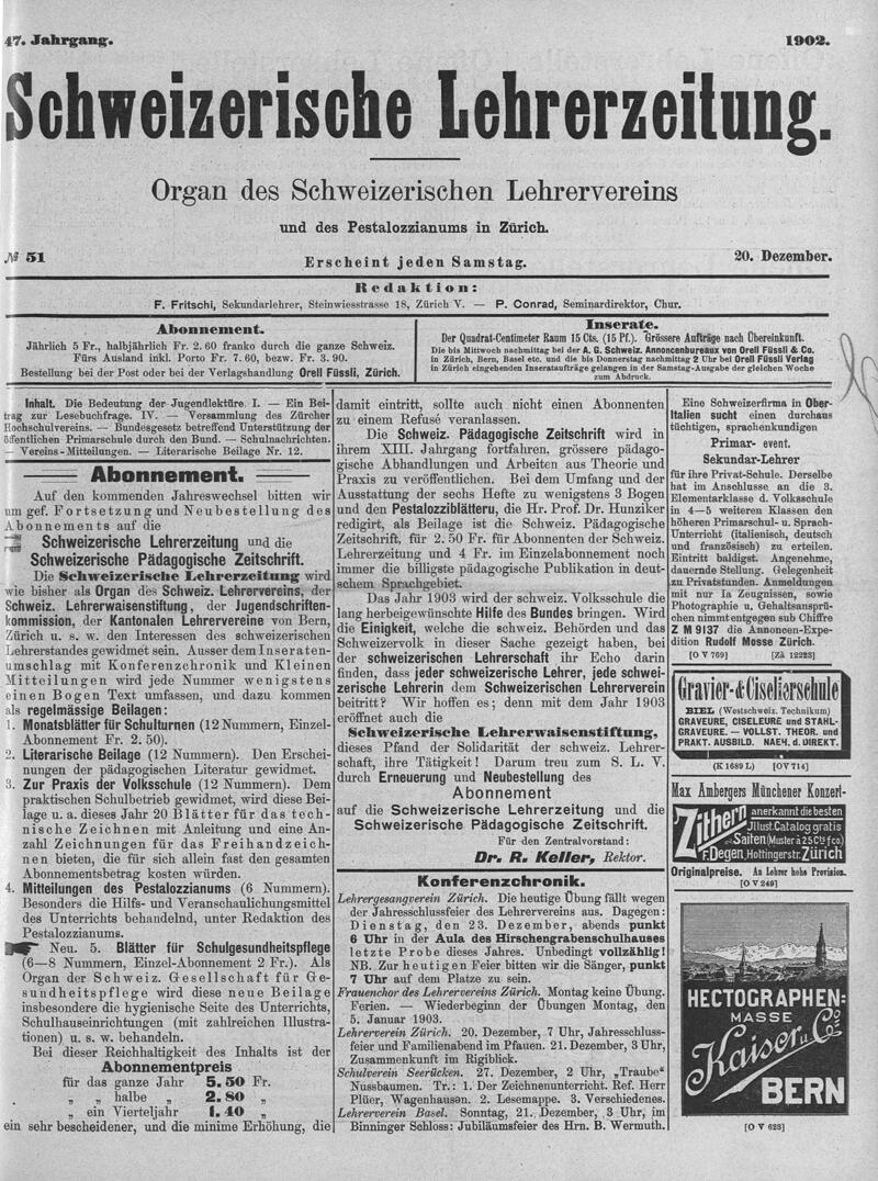 Buchumschlag - Heft 51