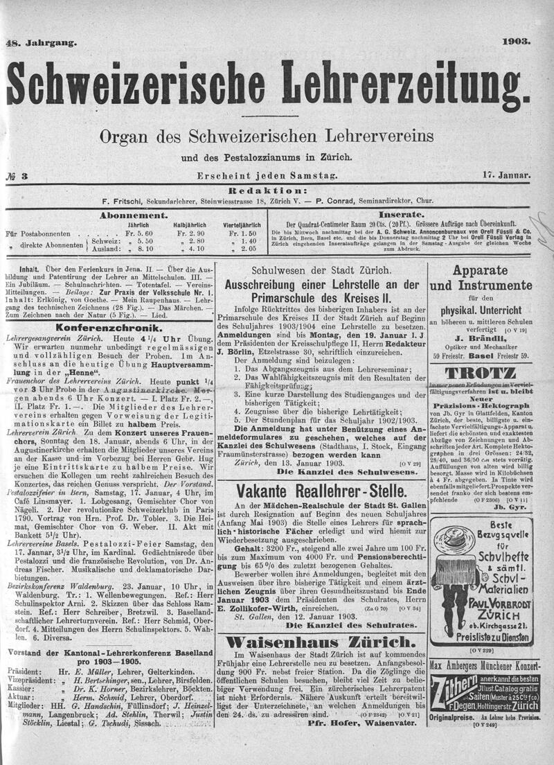 Buchumschlag - Heft 3