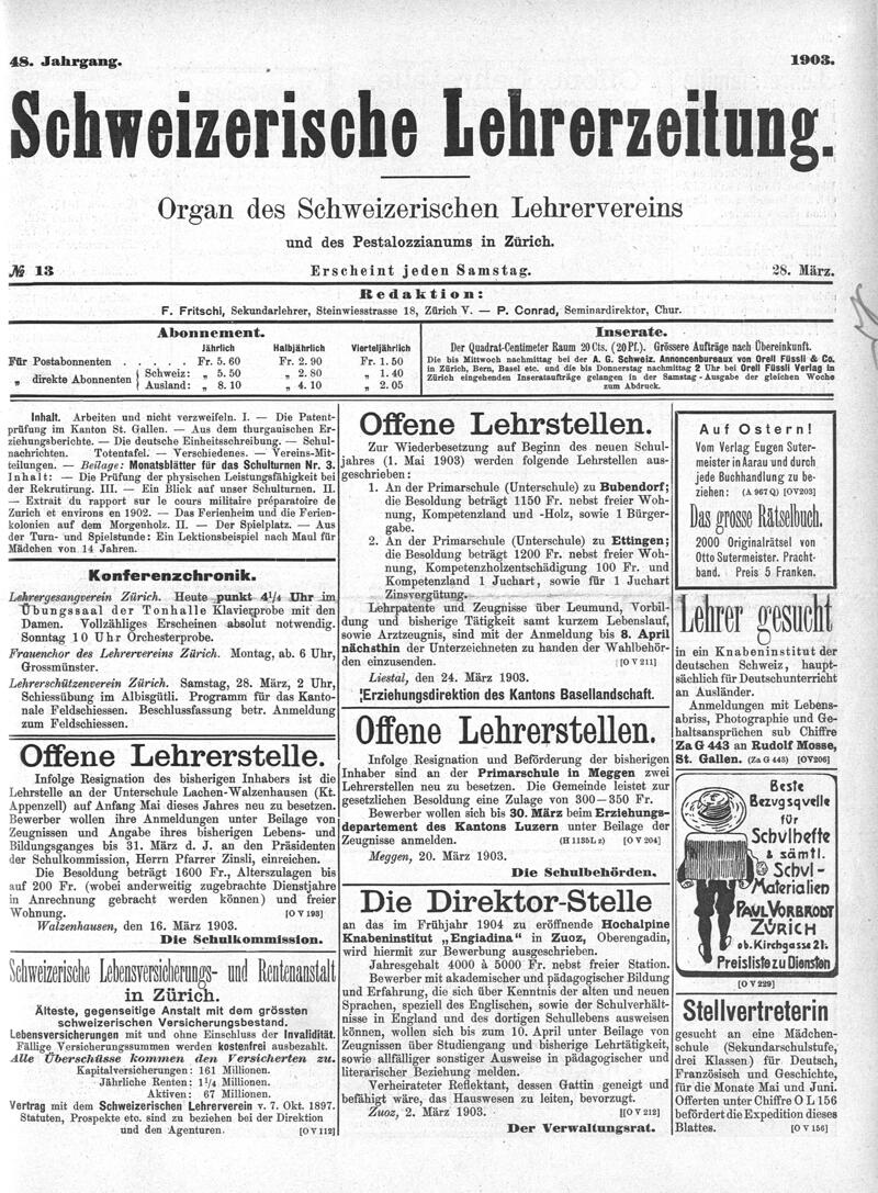 Buchumschlag - Heft 13