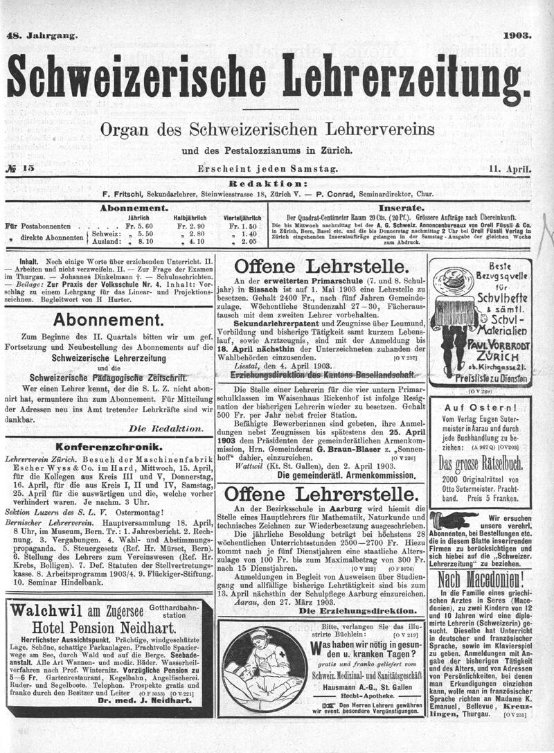 Buchumschlag - Heft 15