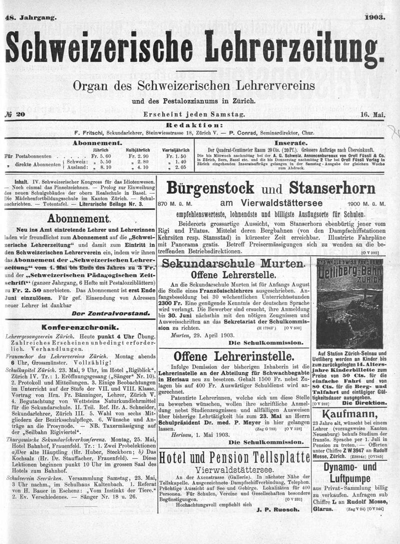 Buchumschlag - Heft 20