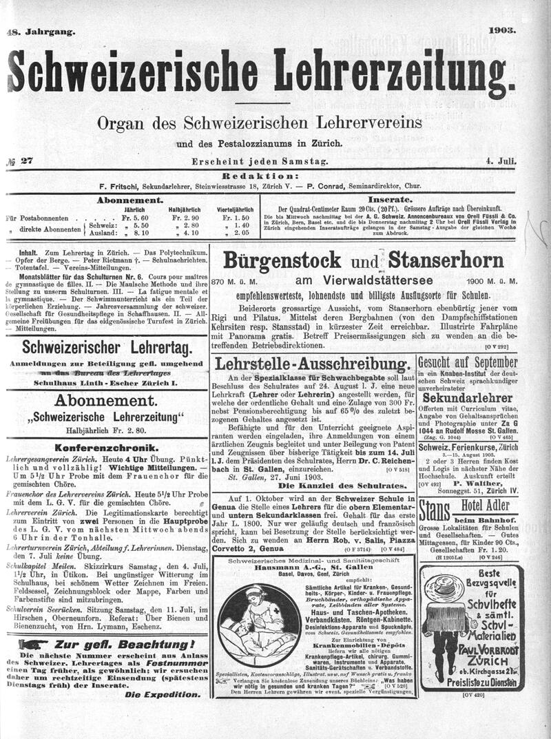 Buchumschlag - Heft 27