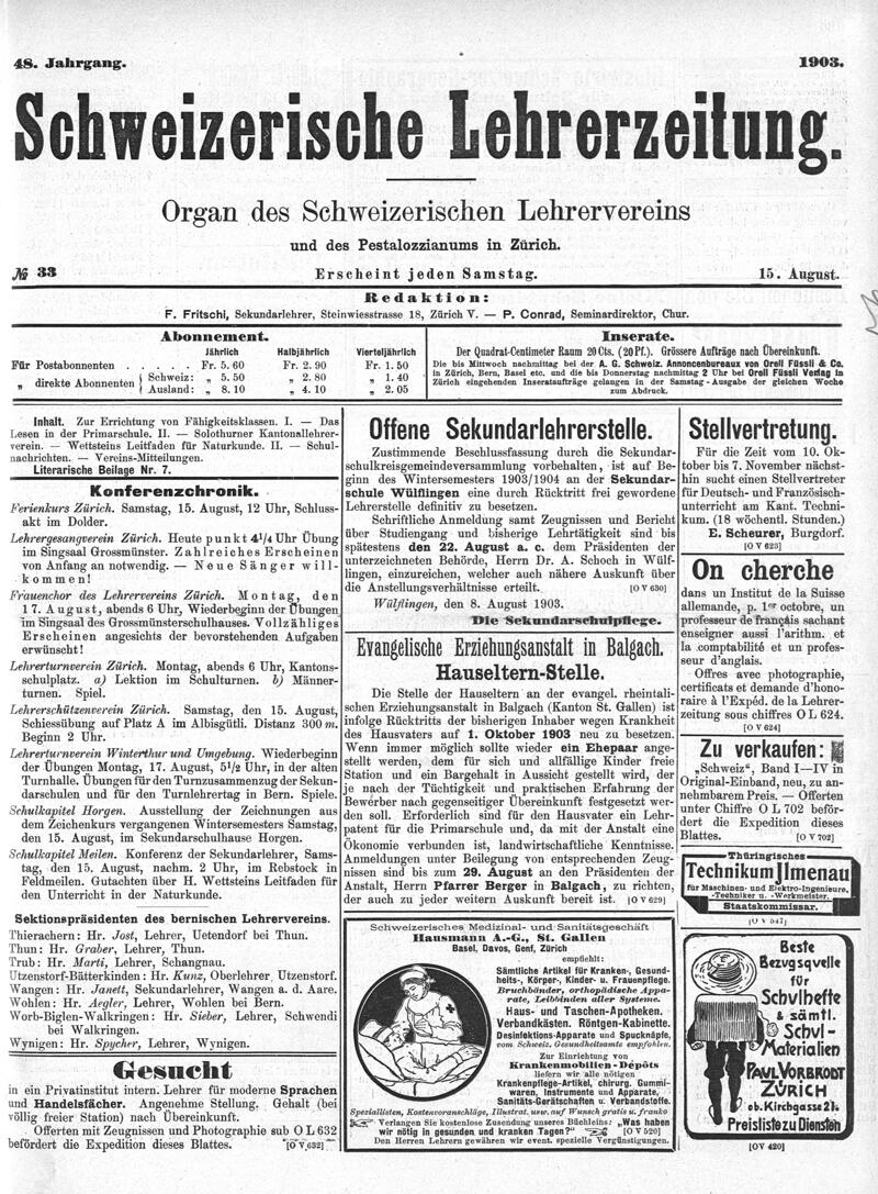 Buchumschlag - Heft 33