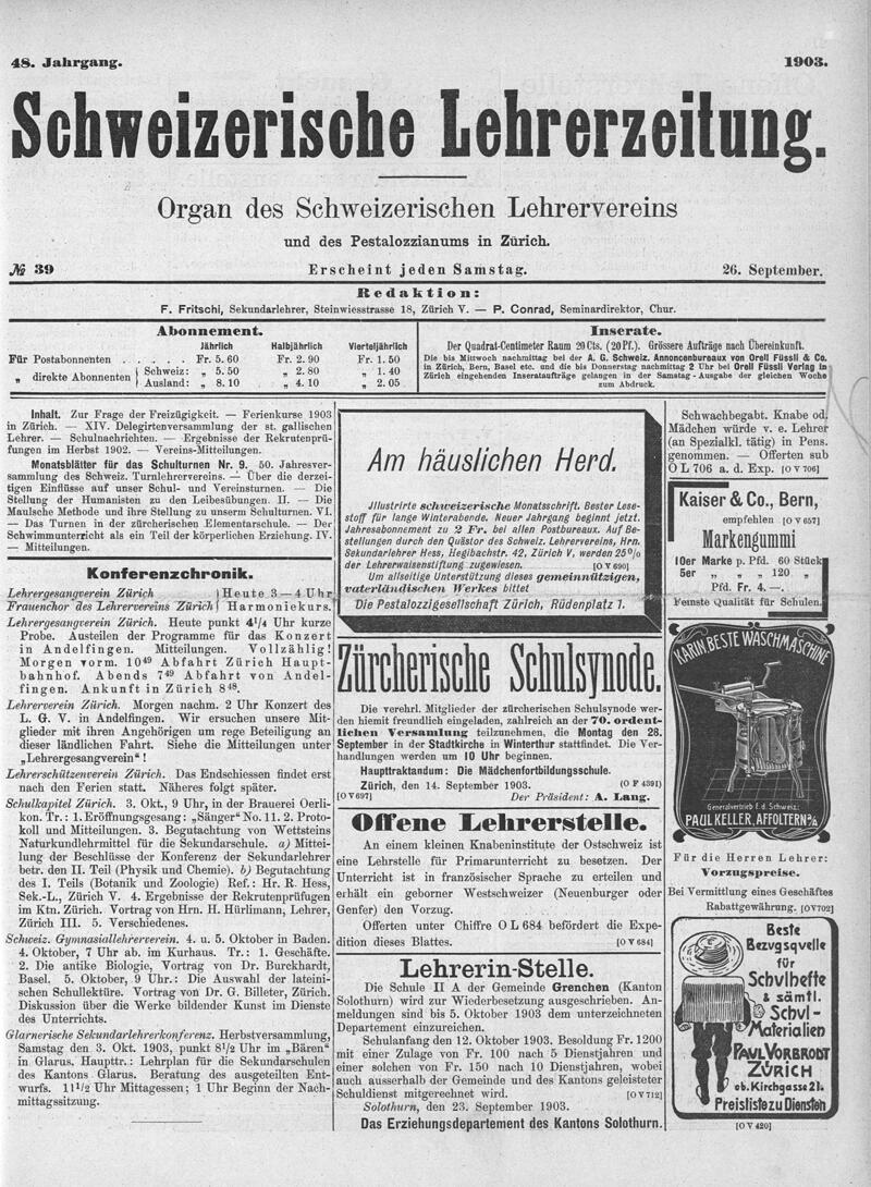 Buchumschlag - Heft 39