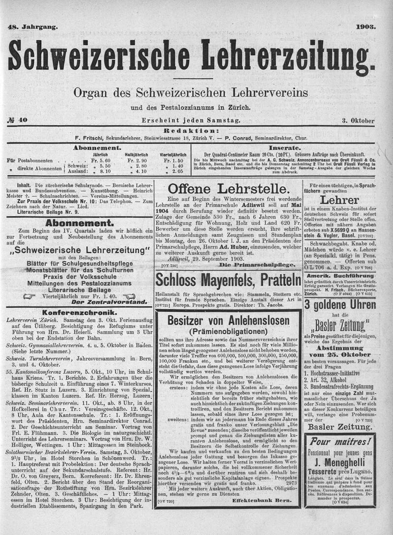 Buchumschlag - Heft 40