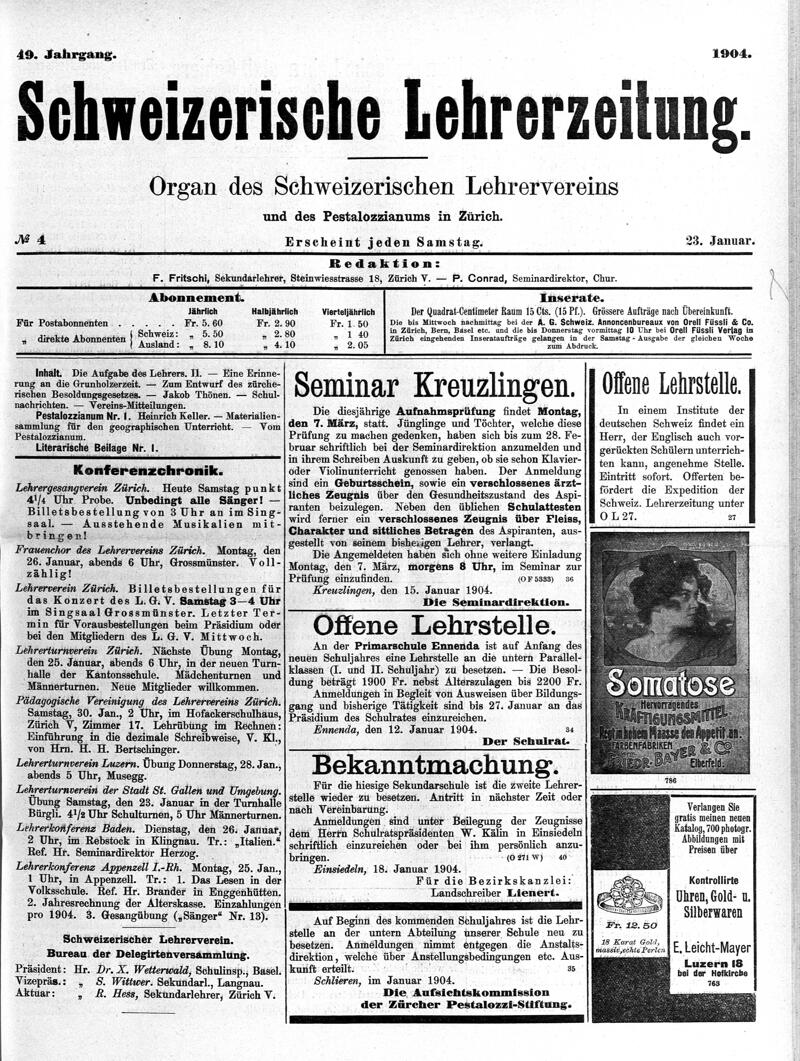 Buchumschlag - Heft 4