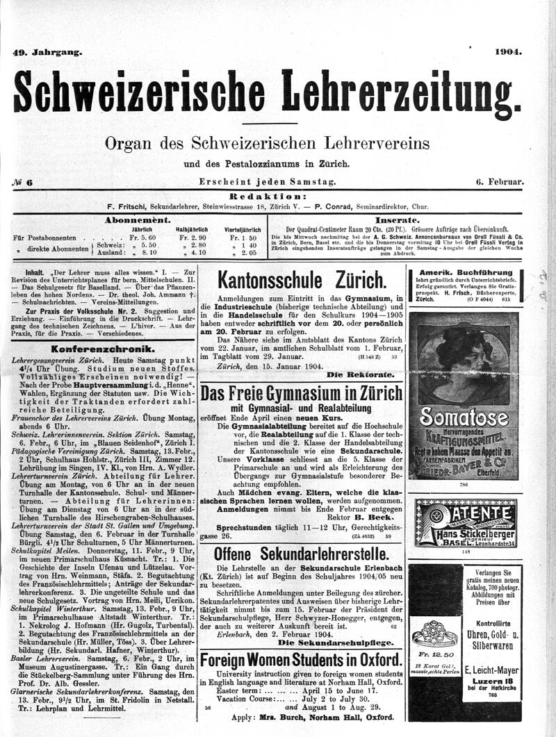 Buchumschlag - Heft 6