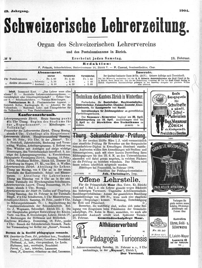 Buchumschlag - Heft 7