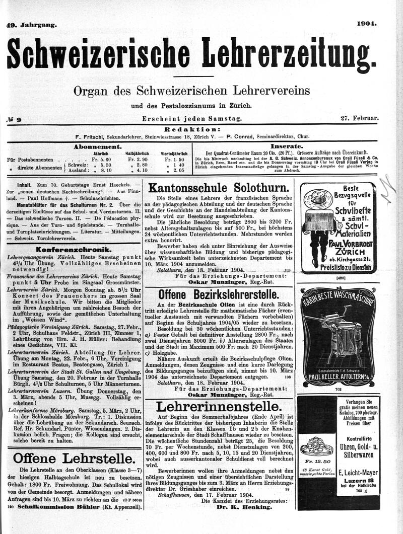 Buchumschlag - Heft 9