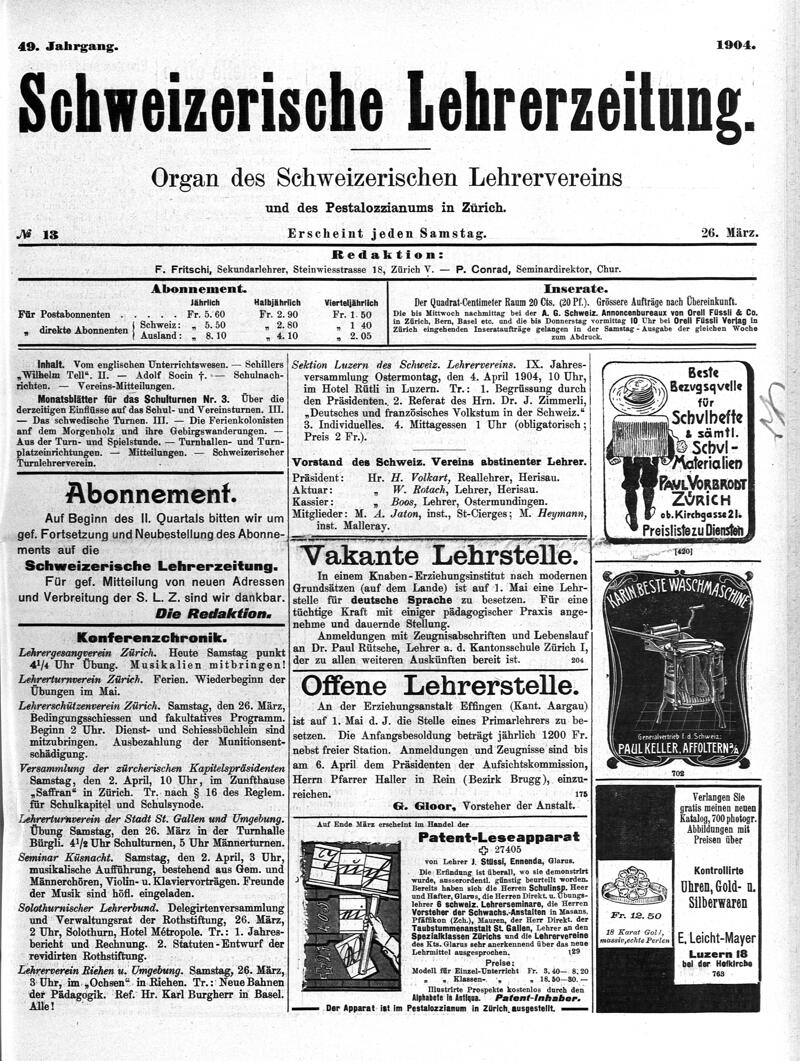 Buchumschlag - Heft 13