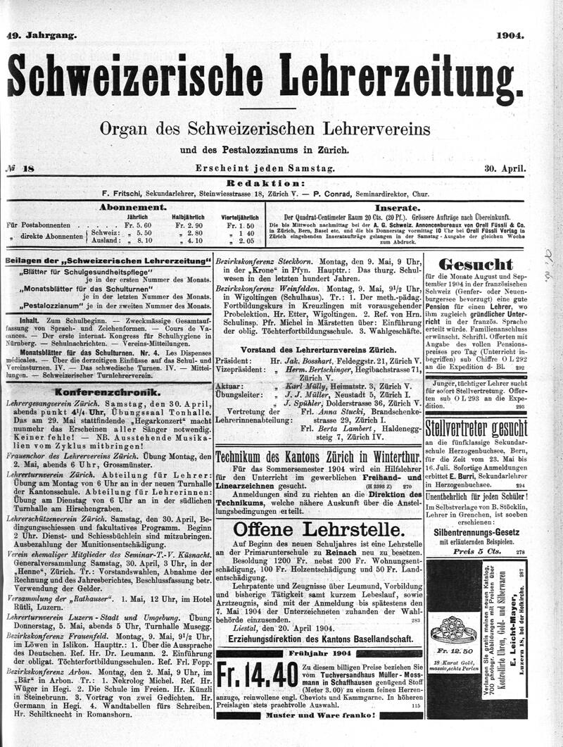 Buchumschlag - Heft 18