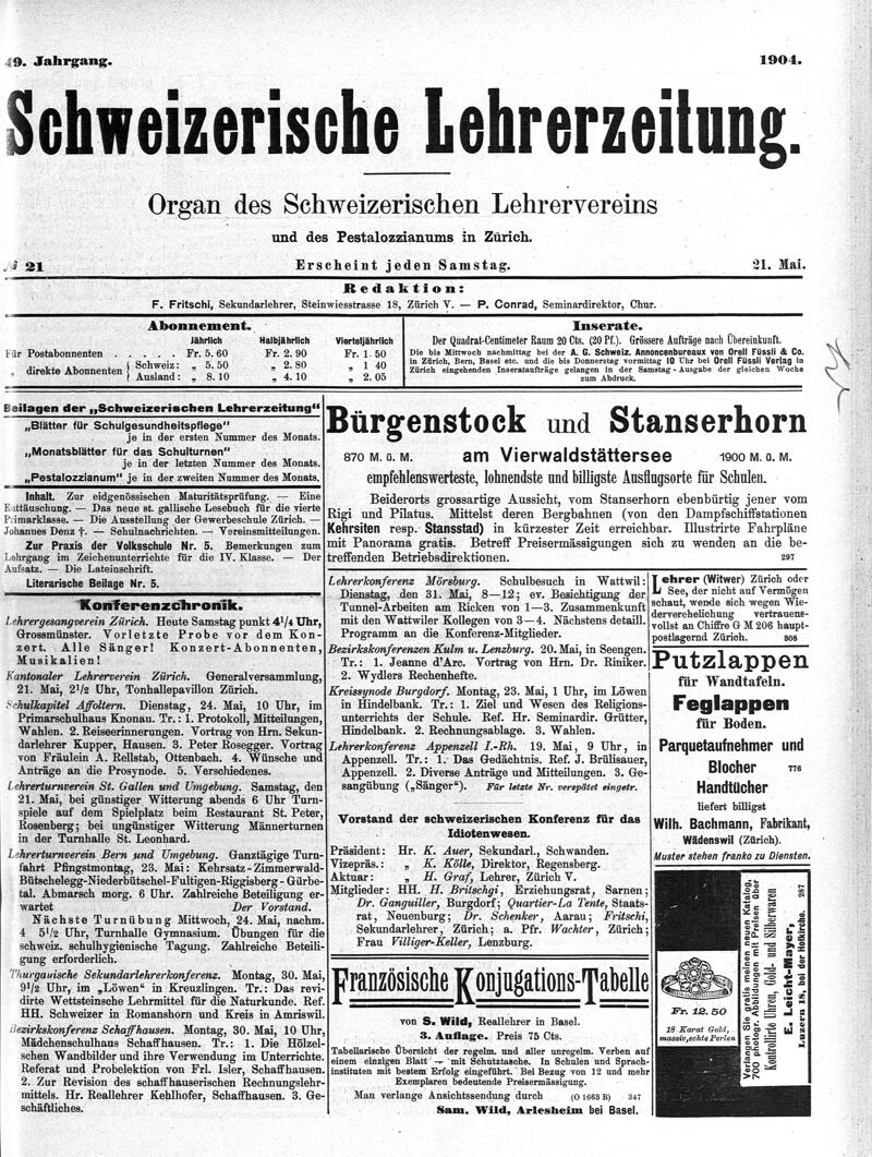Buchumschlag - Heft 21