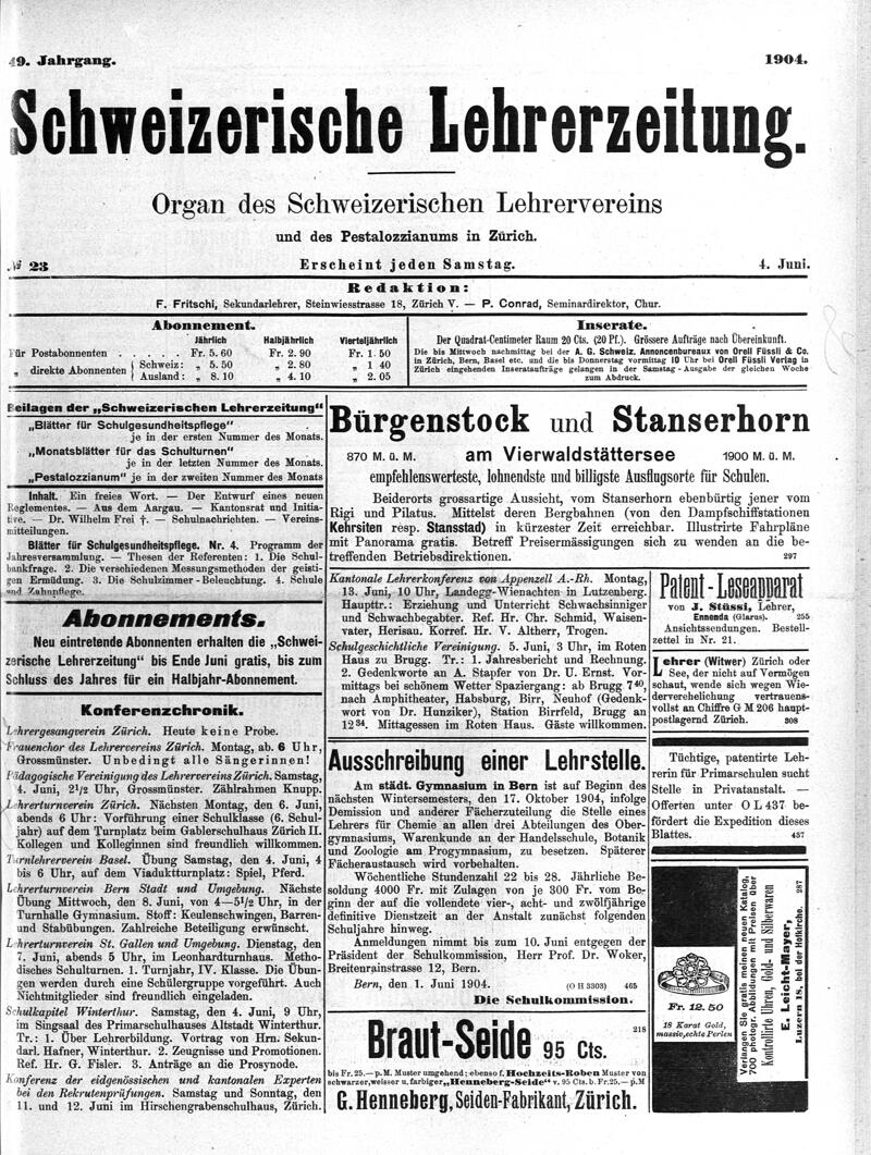 Buchumschlag - Heft 23