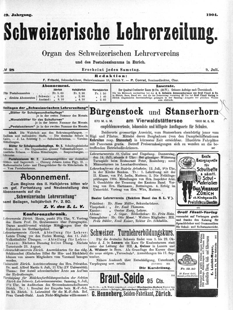 Buchumschlag - Heft 28