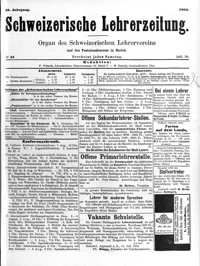 Buchumschlag - Heft 31