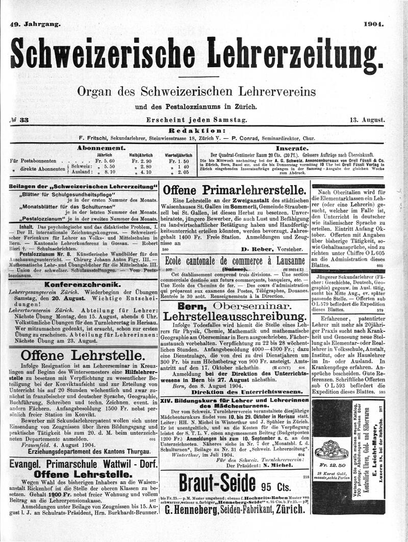 Buchumschlag - Heft 33