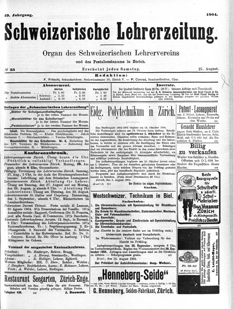 Buchumschlag - Heft 35