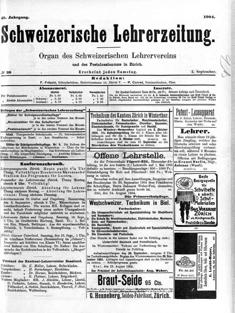 Buchumschlag - Heft 36