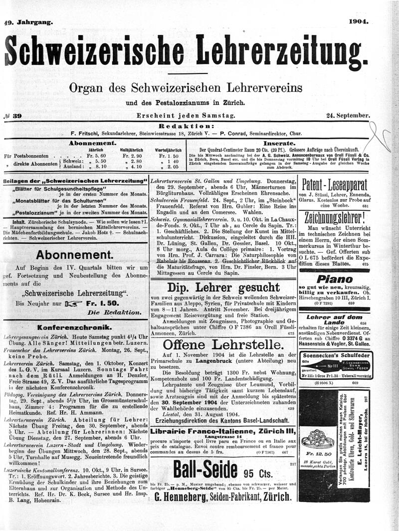 Buchumschlag - Heft 39