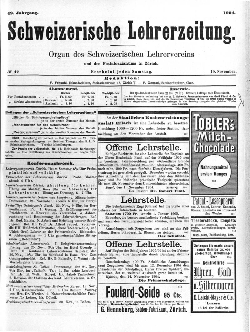 Buchumschlag - Heft 47