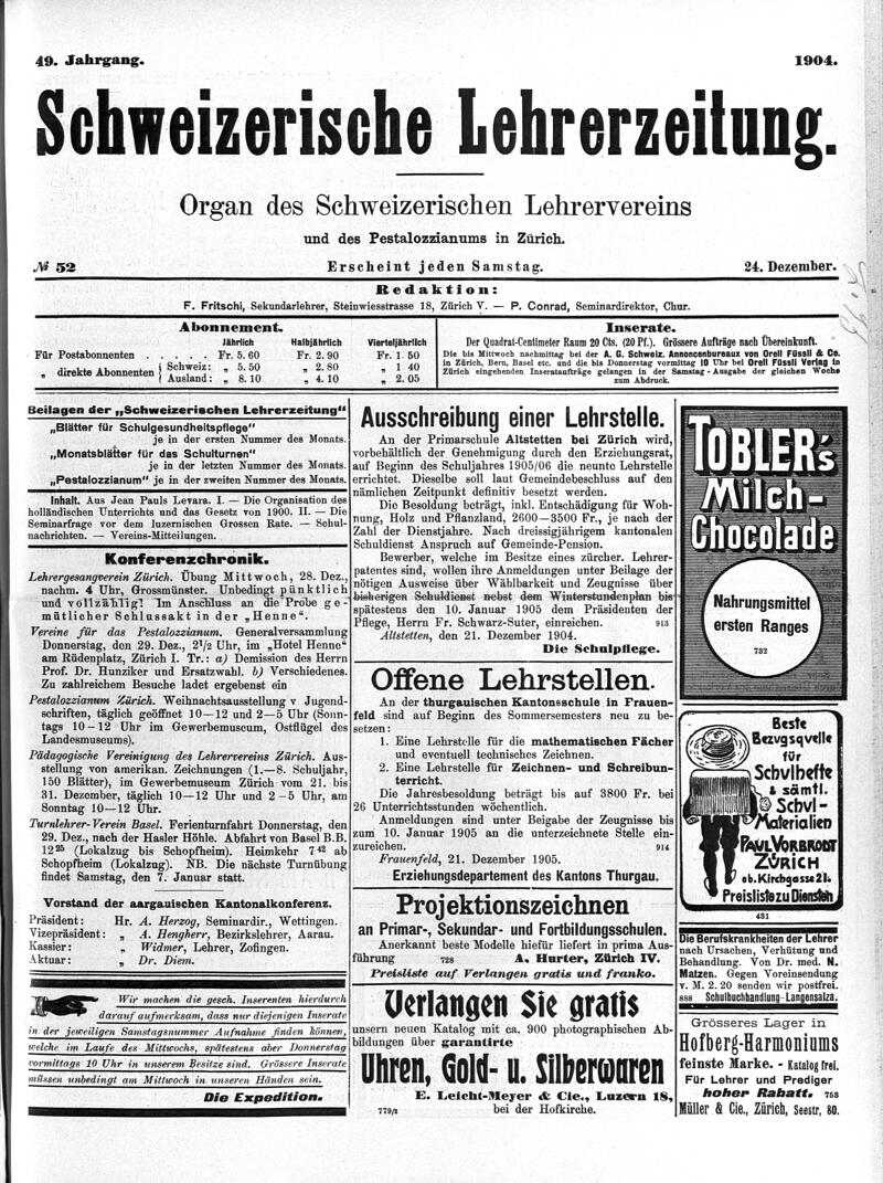 Buchumschlag - Heft 52