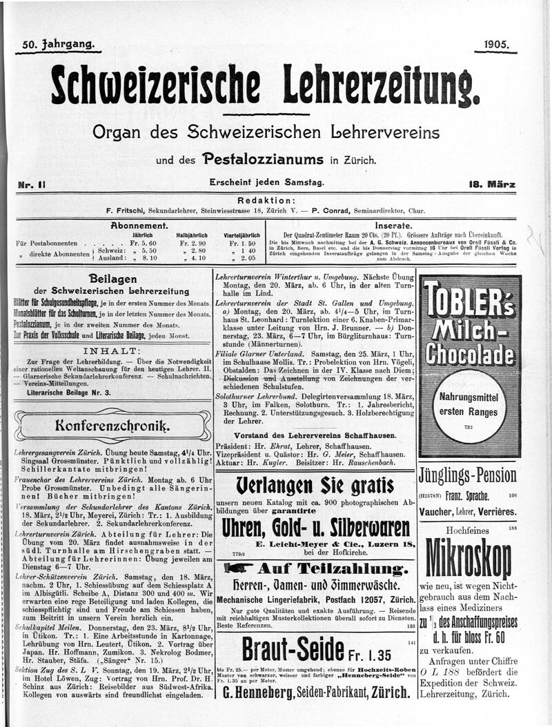 Buchumschlag - Heft 11