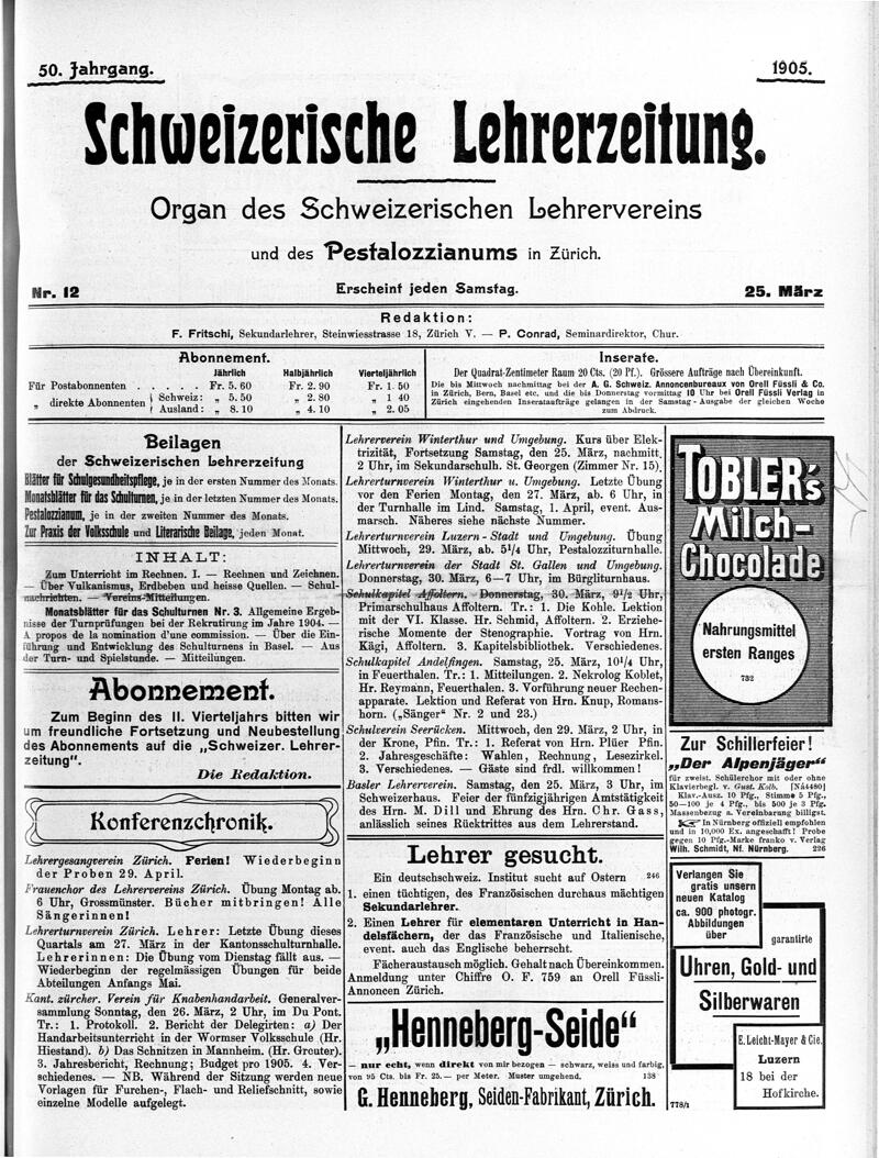 Buchumschlag - Heft 12