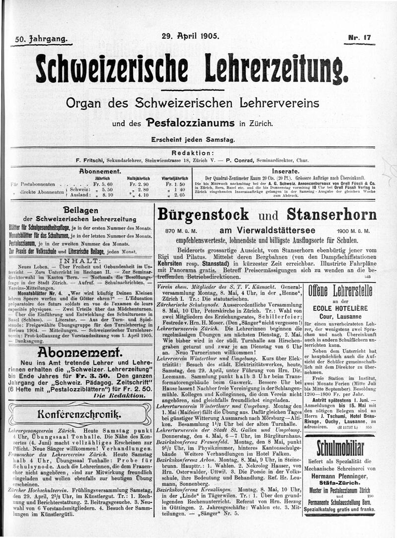 Buchumschlag - Heft 17