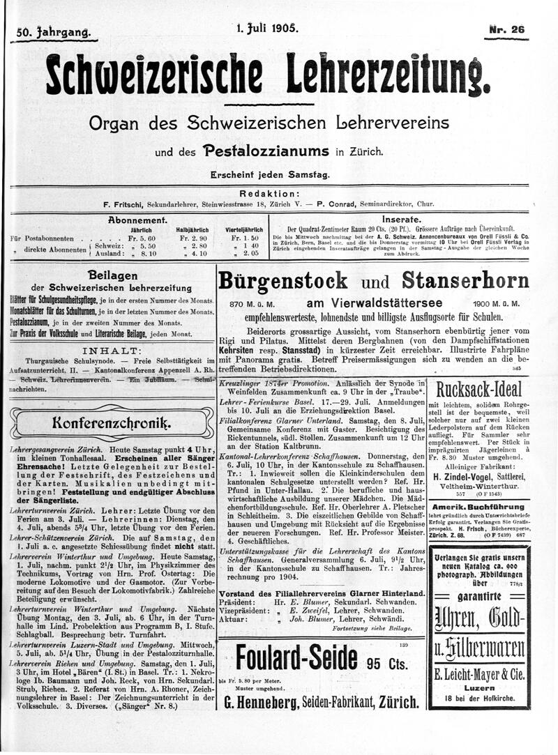 Buchumschlag - Heft 26