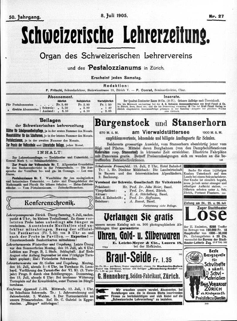 Buchumschlag - Heft 27