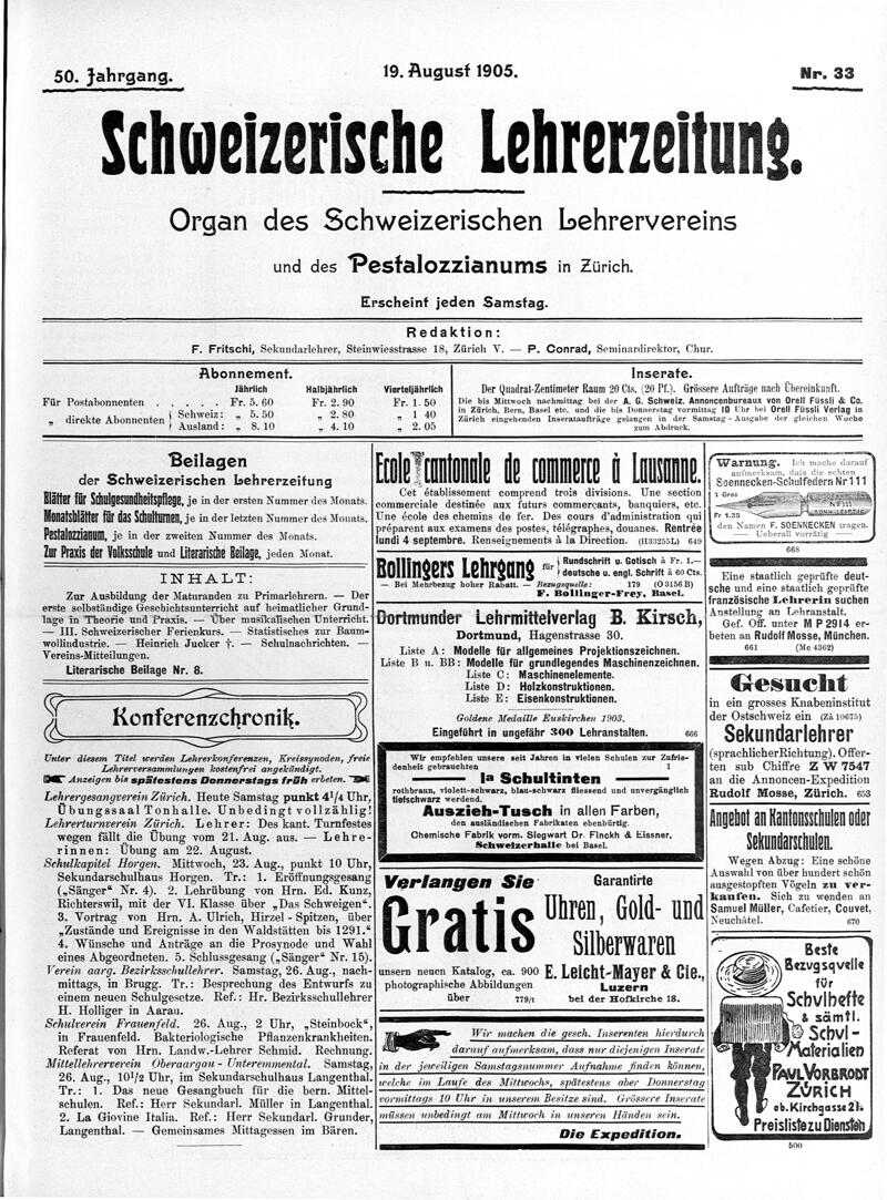 Buchumschlag - Heft 33