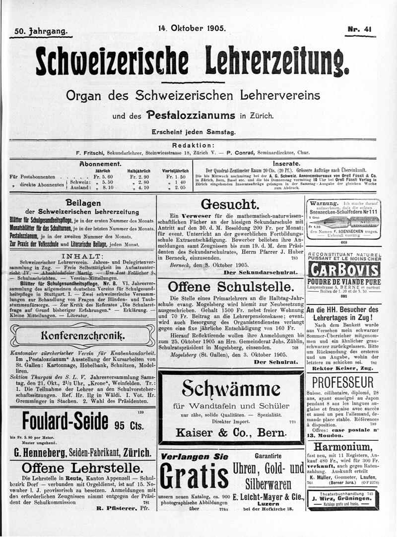 Buchumschlag - Heft 41