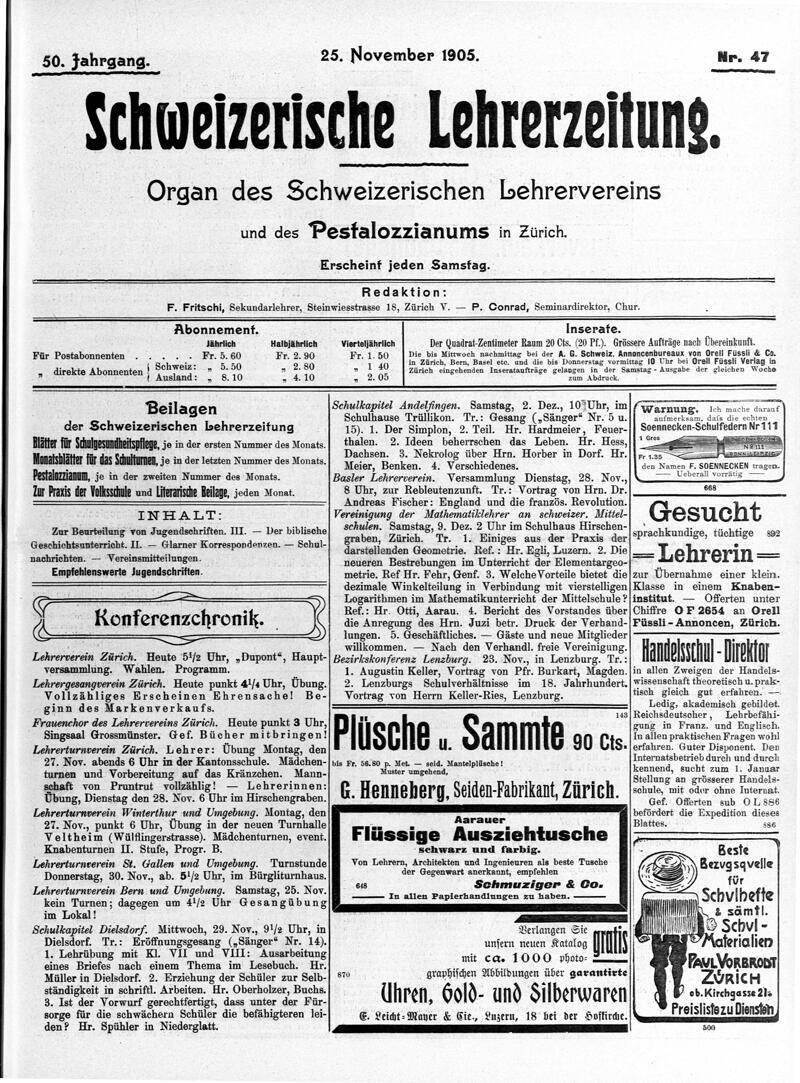 Buchumschlag - Heft 47