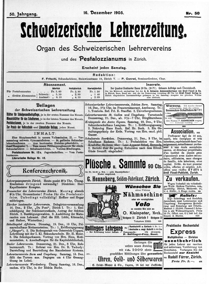 Buchumschlag - Heft 50