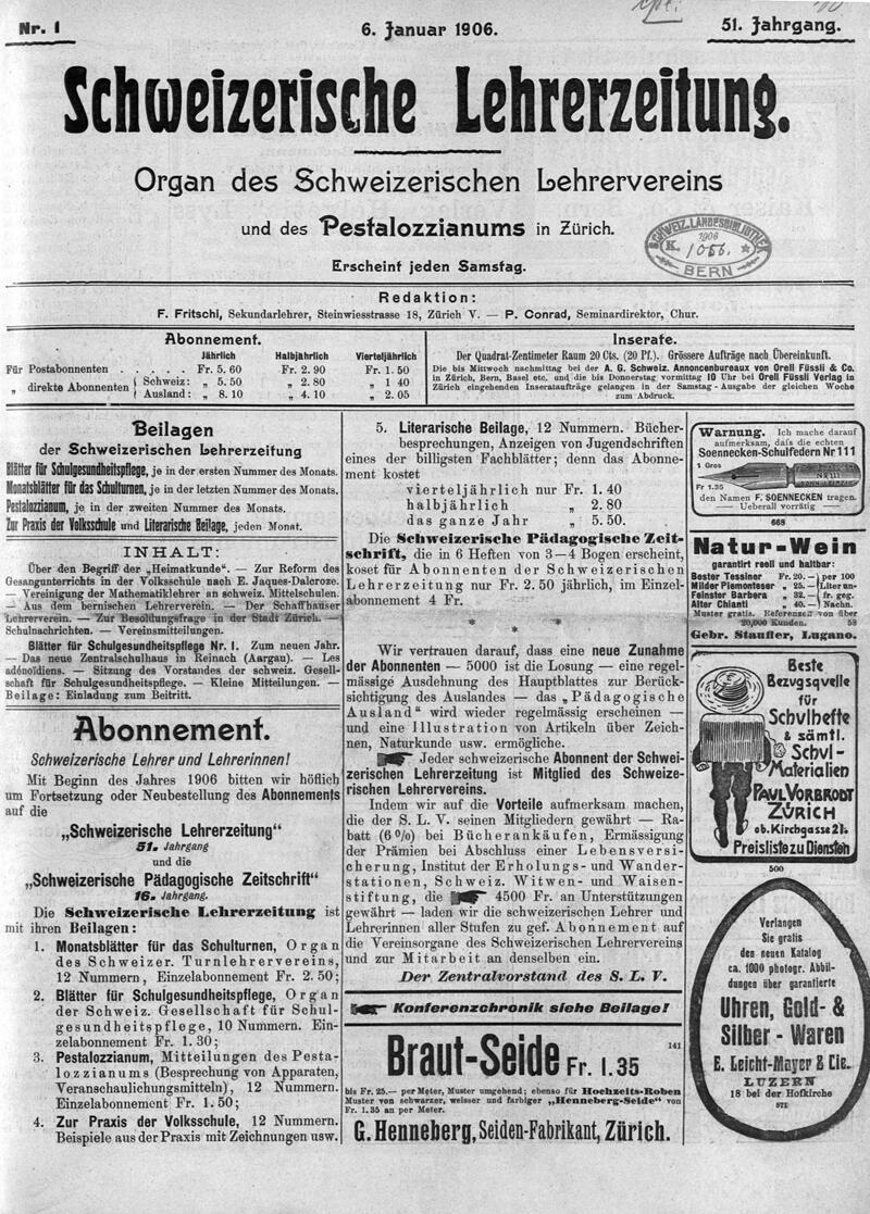 Buchumschlag - Heft 1