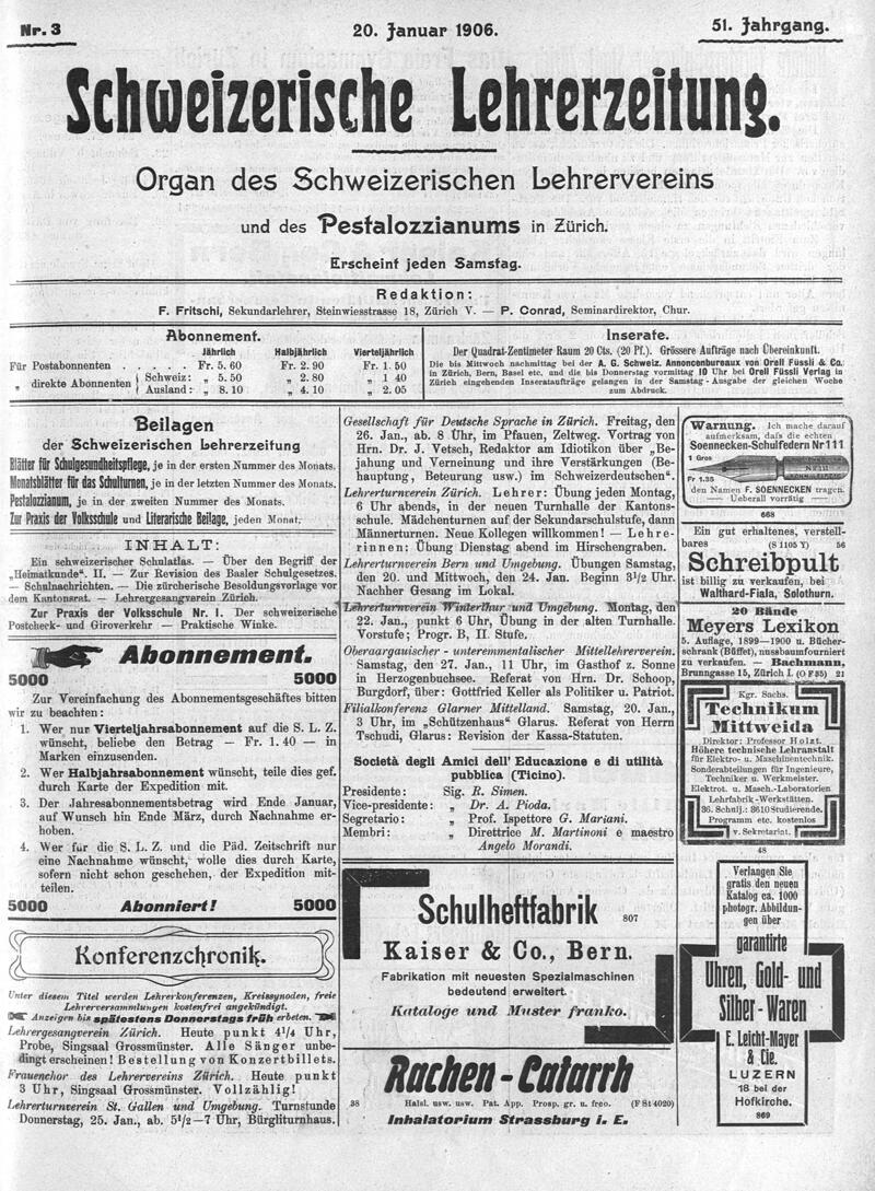 Buchumschlag - Heft 3