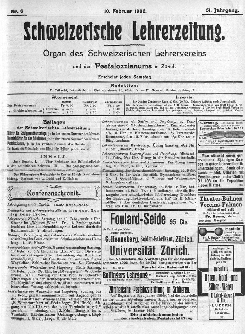 Buchumschlag - Heft 6