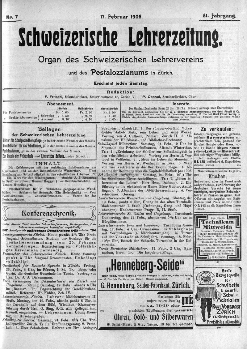 Buchumschlag - Heft 7