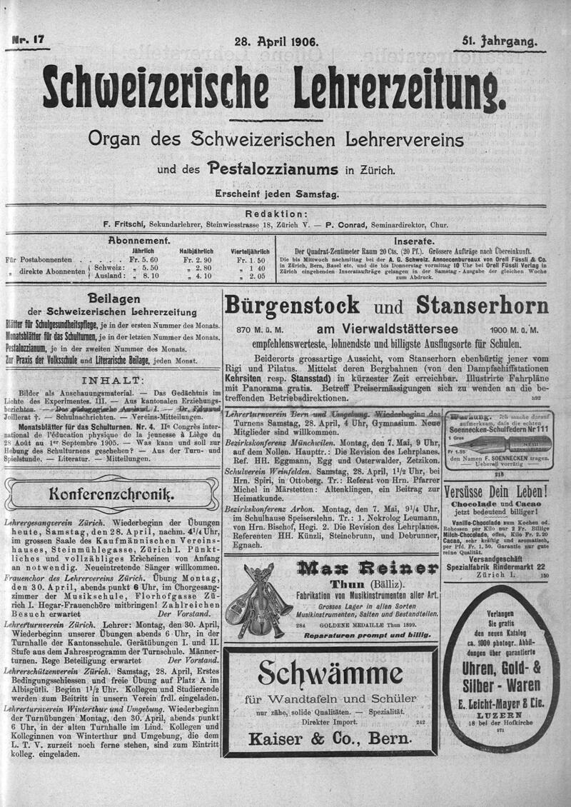 Buchumschlag - Heft 17