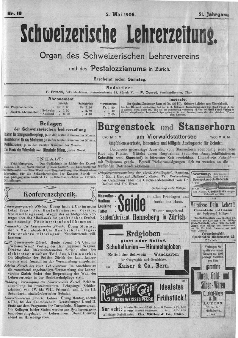 Buchumschlag - Heft 18