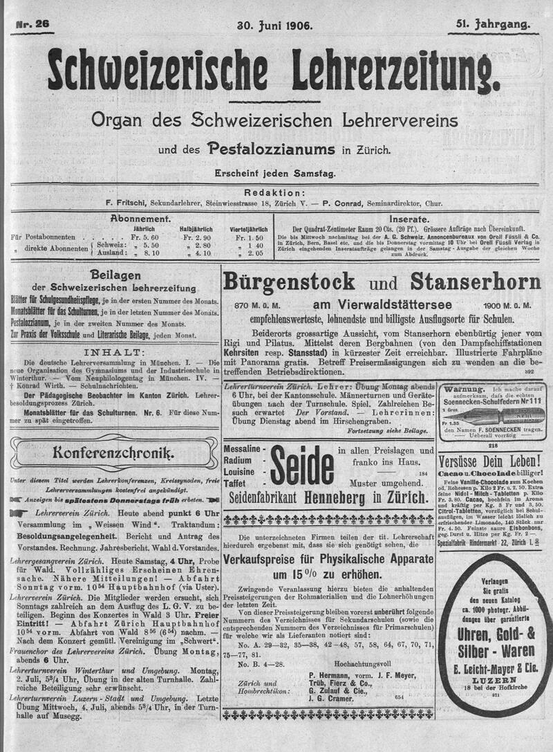 Buchumschlag - Heft 26