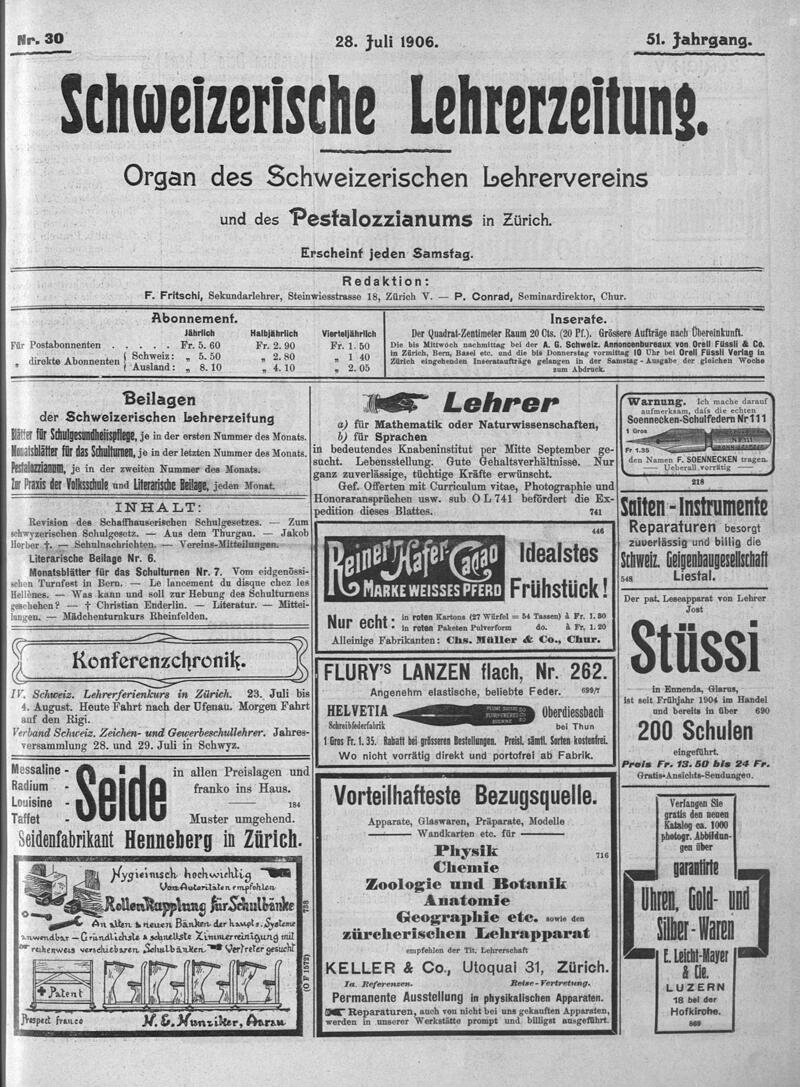 Buchumschlag - Heft 30