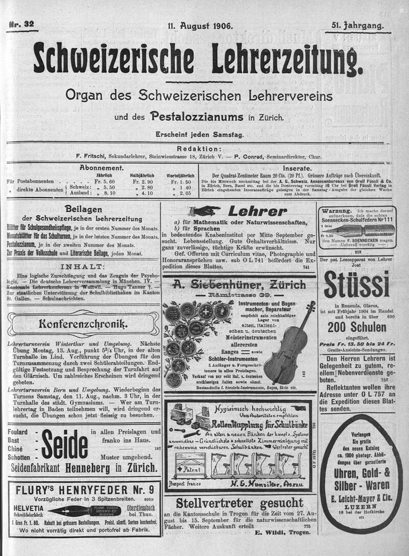 Buchumschlag - Heft 32